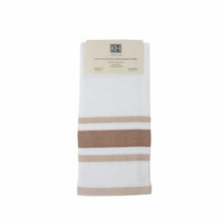 Karaca Home Swiss 100% Cotton Kitchen Towel 2-Pack 60x40cm [Beige], 200.21.01.0517