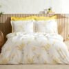 Karaca Home Loretta 100% Cotton Single Duvet Cover Set [Yellow], 200.22.08.0060
