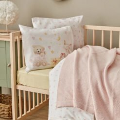 Karaca Home Little Honey Knitted Blanket [Pink], 200.22.11.0083