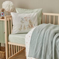 Karaca Home Little Honey Knitwear Blanket [Mint], 200.22.11.0084