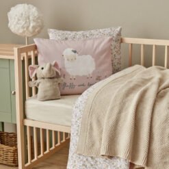 Karaca Home Little Honey Knitted Blanket [Beige], 200.22.11.0085