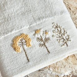 Alternative view of Karaca Home Comfort Touch Embroidered 100% Cotton Towel 30x50 cm, 200.22.11.0111
