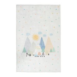 Karaca Cashmere Decorative Art Carpet – Sunny Design for Children & Young Rooms 80×150 cm, 210.03.03.3189