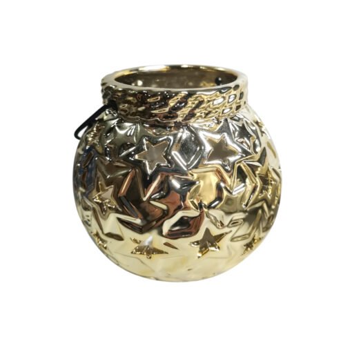Karaca NY22STAR Candle Holder Gold 10x9,8cm, 300.21.02.0356