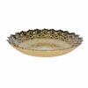 Karaca Home Kashida Decorative Plate 34cm [Gold], 300.22.02.0440