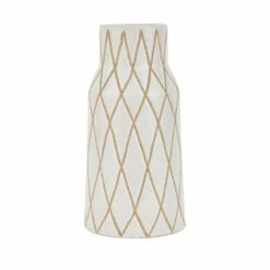 Alternative view of Karaca Home Mosaic Vase 28.5 cm – White, 300.23.01.0306