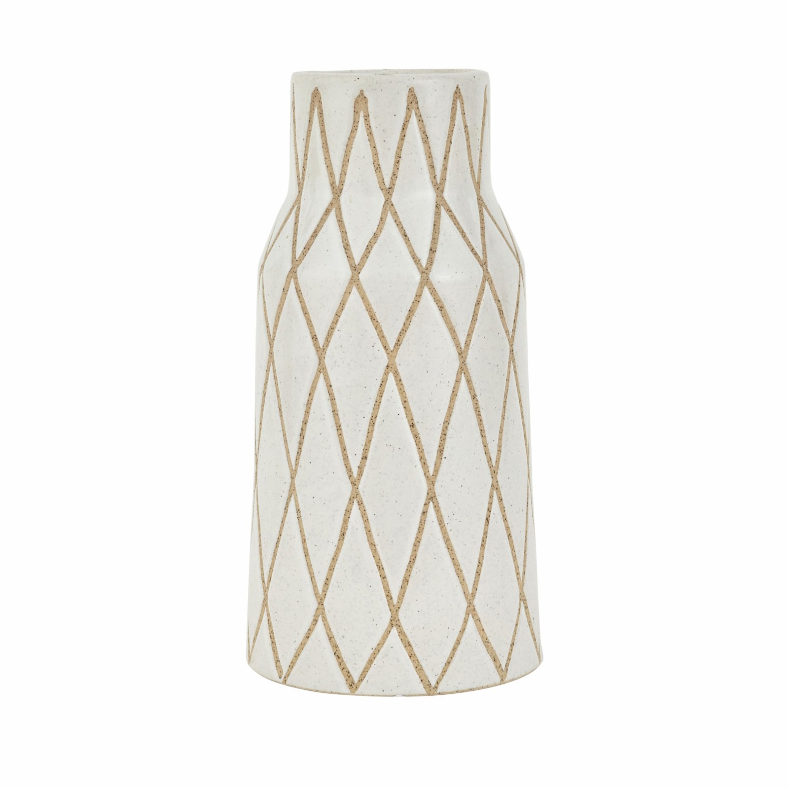 Karaca Home Mosaic Vase 28.5 cm – White, 300.23.01.0306 2 Karaca Home Mosaic Vase 28.5 cm – White, 300.23.01.0306 - Image 2