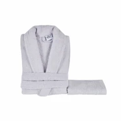 Alternative view of Karaca Home Lottie 100% Cotton Bathrobe Set XL XXL - Anthracite, 200.22.04.0036