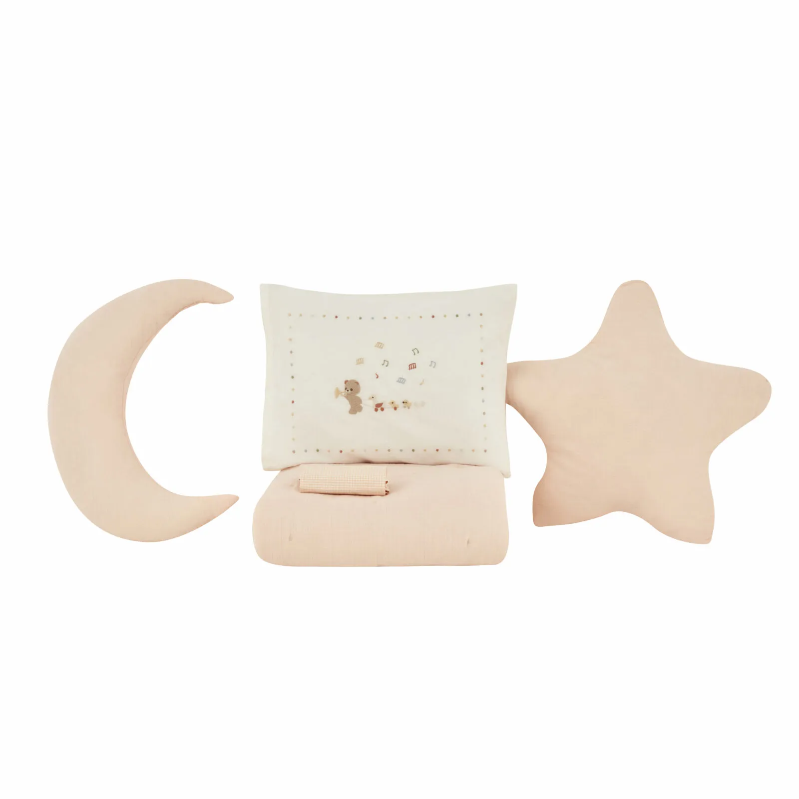 Karaca Home Baby Eloise Muslin Comfort Set / Sleep Set – Powder, 200.22.14.0523 8 Karaca Home Baby Eloise Muslin Comfort Set / Sleep Set – Powder, 200.22.14.0523 - Image 8