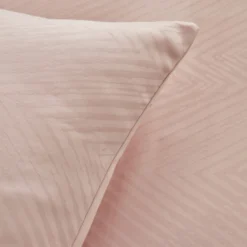 Alternative view of Karaca Home Sion 100% Cotton Jacquard Satin King Size Duvet Cover Set – Powder, 200.22.12.0112