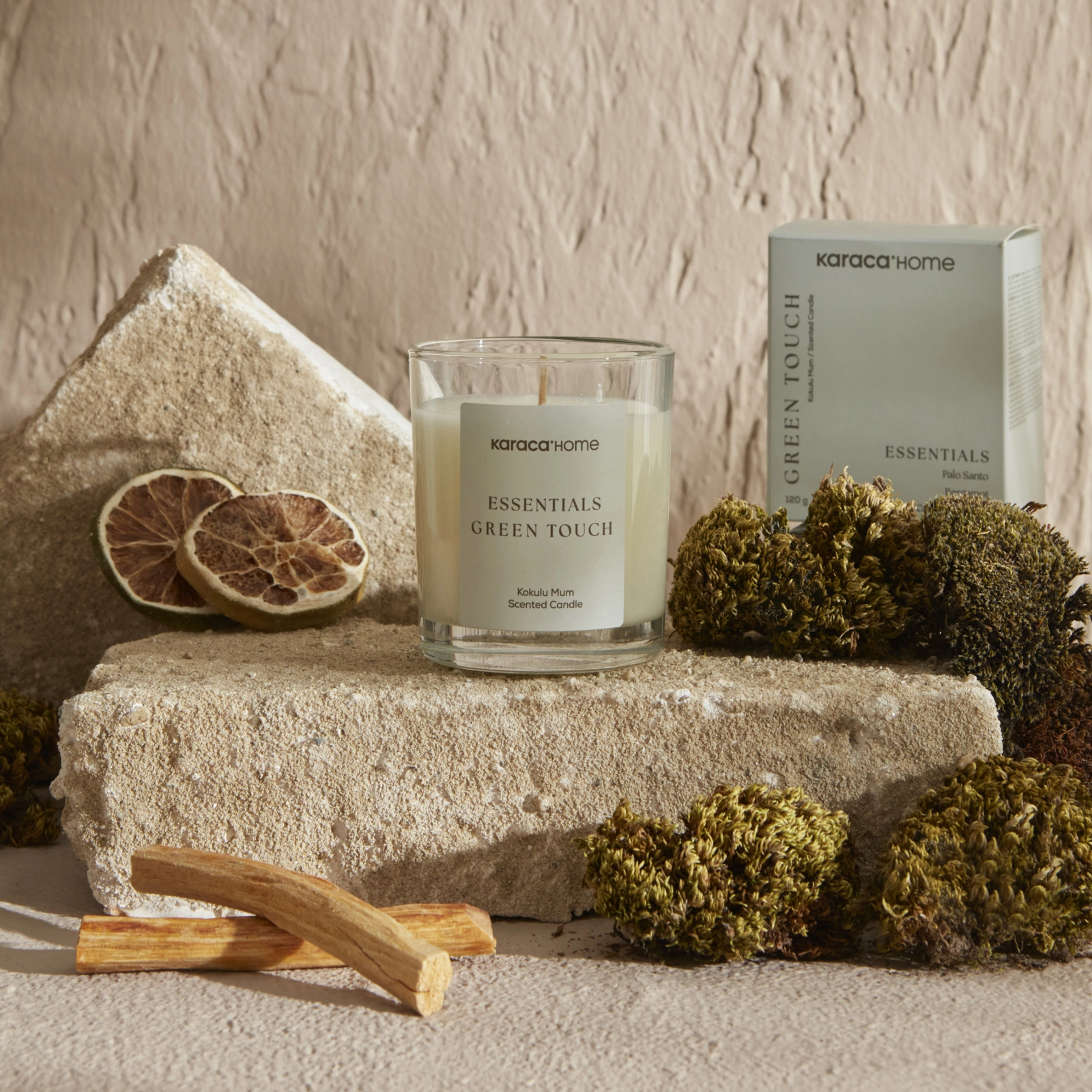 Karaca Home Essentials Green Touch Scented Candle, 8680214361108 3 Karaca Home Essentials Green Touch Scented Candle, 8680214361108 - Image 3