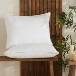 Karaca Home Aloe Vera Nano Pillow – Ultra Soft Microfiber Comfort, 8680214361566