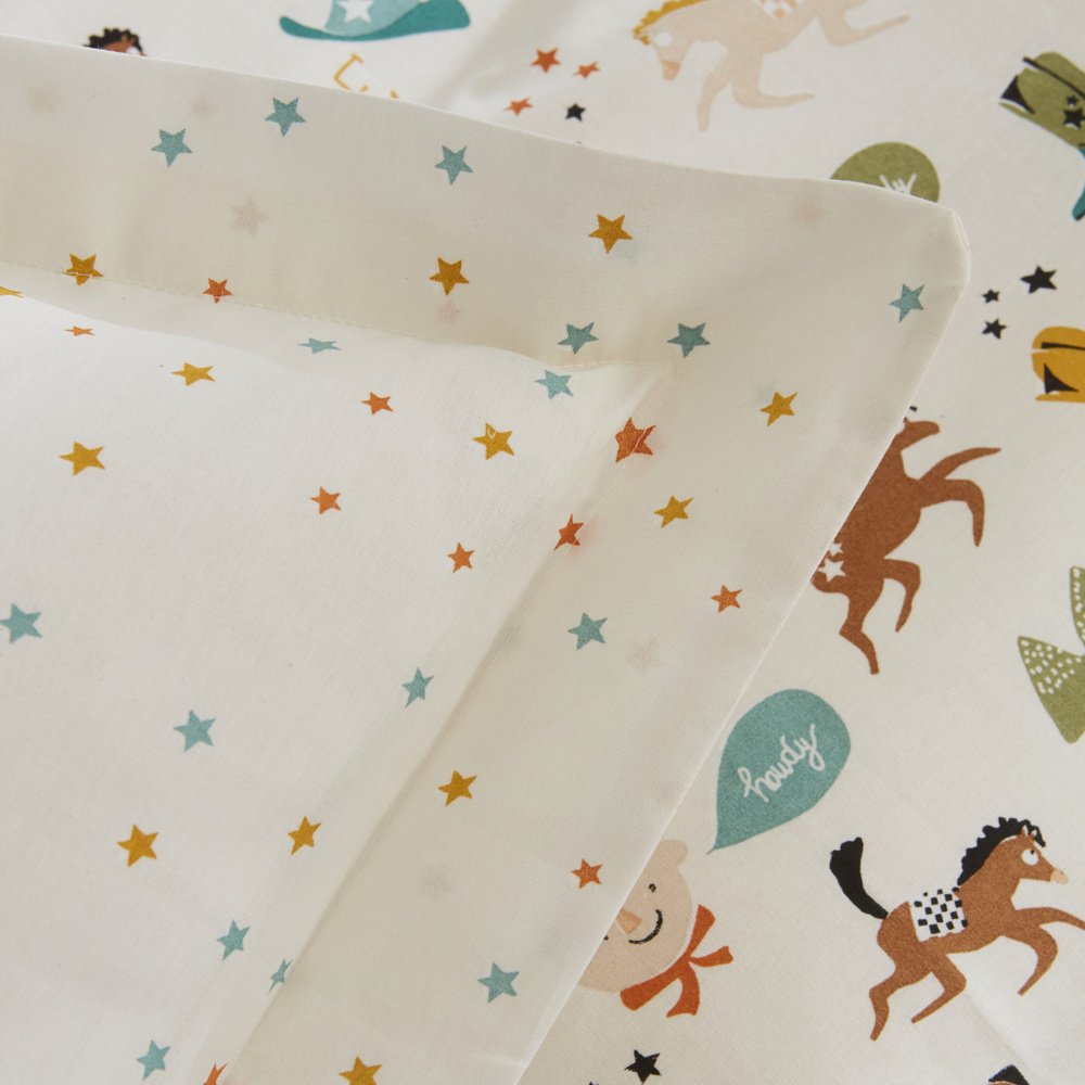 Karaca Home Young Cowboys 3-Piece Single Duvet Cover Set | 100% Cotton, 8680214366226 5 Karaca Home Young Cowboys 3-Piece Single Duvet Cover Set | 100% Cotton, 8680214366226 - Image 5