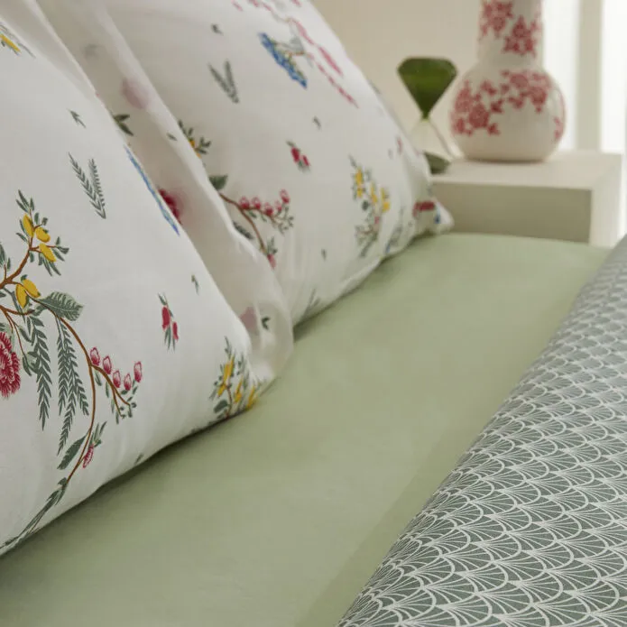 Karaca Home Dina 100% Cotton Double Duvet Cover Set – White Floral, 8680214366424 6 Karaca Home Dina 100% Cotton Double Duvet Cover Set – White Floral, 8680214366424 - Image 6