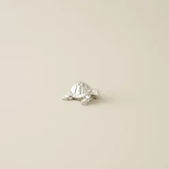 Alternative view of Karaca Home Tiny Turtle Decorative Object Silver, 8680214382639