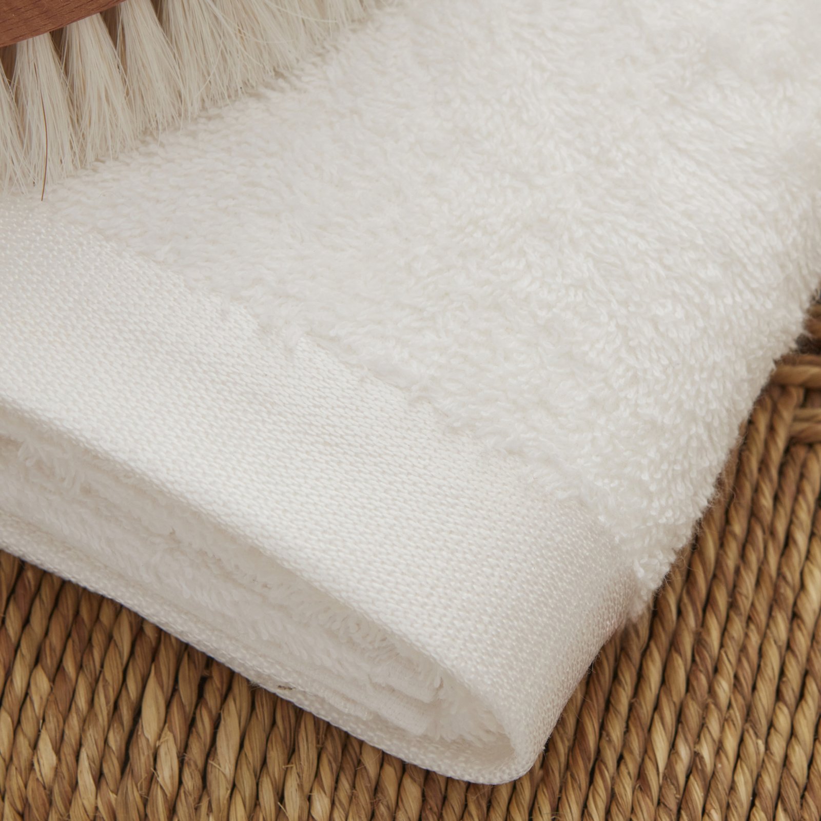 Karaca Home Paul 2-Piece Hand & Face Towel Set – White, 8680214389140 3 Karaca Home Paul 2-Piece Hand & Face Towel Set – White, 8680214389140 - Image 3