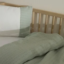 Alternative view of Karaca Home Baby Harper 100% Cotton Comfort Set Sage, 8680214393291