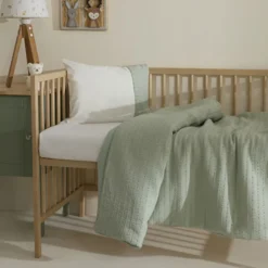 Karaca Home Baby Harper 100% Cotton Comfort Set Sage, 8680214393291