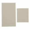 Karaca Home Foley 2Pcs Bath Mat Ecru, 8680214393727