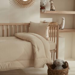 Karaca Home Baby Bunny Quilted Comfort Set – Light Powder, 8680214398036