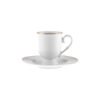 Karaca Alin 6-Piece Coffee Cup Set with Saucers 85 ml, 153.03.05.0235 - Image 4