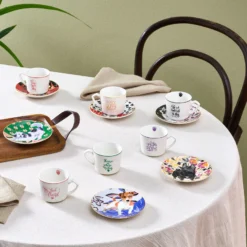 Karaca Perro 6-Piece Coffee Cup Set 80 ml, 153.03.05.0243