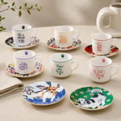 Karaca Perro 6-Piece Coffee Cup Set 80 ml, 153.03.05.0243