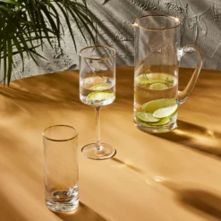 Alternative view of Karaca Ares 25-Piece Glass Set – Gold, 153.09.01.2432