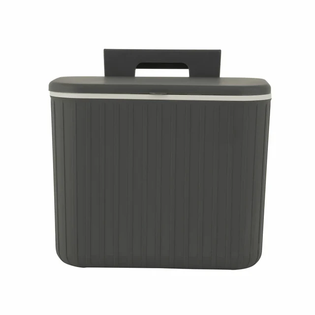 Karaca Home Pino 8L Trash Can ? Grey, 153.09.01.4694 3 Karaca Home Pino 8L Trash Can ? Grey, 153.09.01.4694 - Image 3