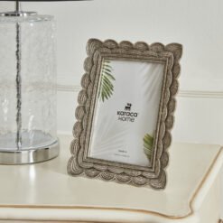 Karaca Home Elise Silver Wall Photo Frame – 16×21 cm, 153.09.01.6383
