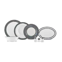 Alternative view of Karaca Elegance Bone Cordoba 53-Piece Dinner Set for 12 People, 153.09.01.6384