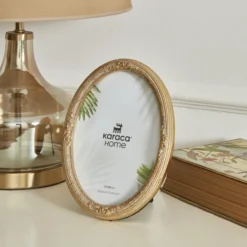Karaca Home Ronny Gold Wall & Table Photo Frame – 14×20 cm, 153.09.01.6381
