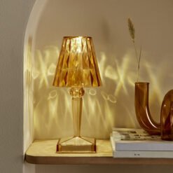 Alternative view of Karaca Home Lupin LED Table Lamp – Amber (25.5 cm), 153.09.01.6395