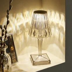 Karaca Home Lupin LED Table Lamp – Anthracite (25.5 cm), 153.09.01.6406