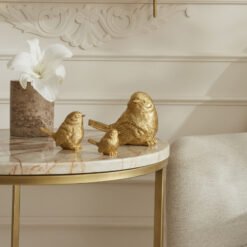 Alternative view of Karaca Home Birdie Figurine Gold 14 cm, 153.09.01.6461