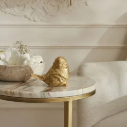 Karaca Home Birdie Figurine Gold 14 cm, 153.09.01.6461