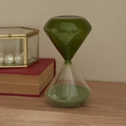 Karaca Home Trigon 15-Minute Hourglass – Green (8×15 cm), 153.09.01.8603