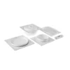 Karaca Red Carpet Collection Fine Pearl Extra Nish 62-Piece Dinner Set for 12 People, Platinum White, 153.03.08.4326 17 9795373531166 f9f68f25 2cb4 40bc 99a8 6f5487e00c85