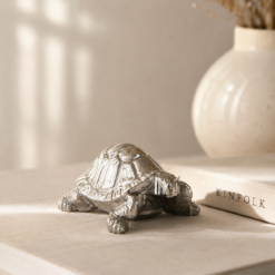 Alternative view of Karaca Home Tiny Turtle Decorative Object – Silver, 8680214382639