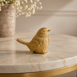 Karaca Lebanon 68 Karaca Home Decorative Gold Bird Sculpture – 9 cm, 153.09.01.6460