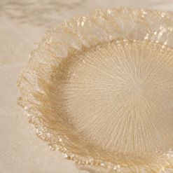 Alternative view of Karaca Home Gemma Decorative Plate Amber – 33 cm, 8680214386736