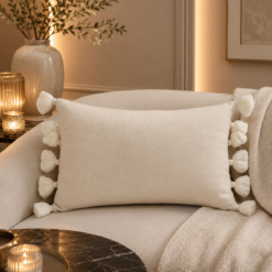 Karaca Home Arina Filled Beige Cushion 55 cm, 153.09.01.6793