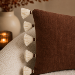 Alternative view of Karaca Home Arina Filled Brick Cushion 55 cm, 153.09.01.6792