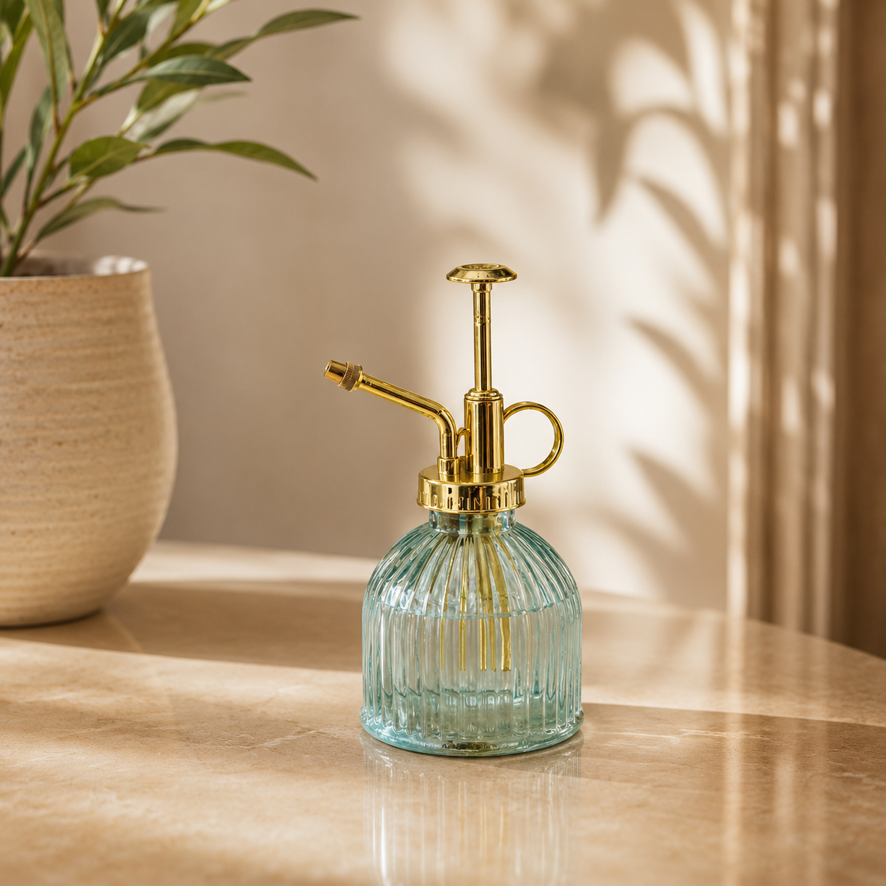 Karaca Home Sally Plant Mister – Blue Glass, 153.09.01.7028 1 Karaca Home Sally Plant Mister – Blue Glass, 153.09.01.7028