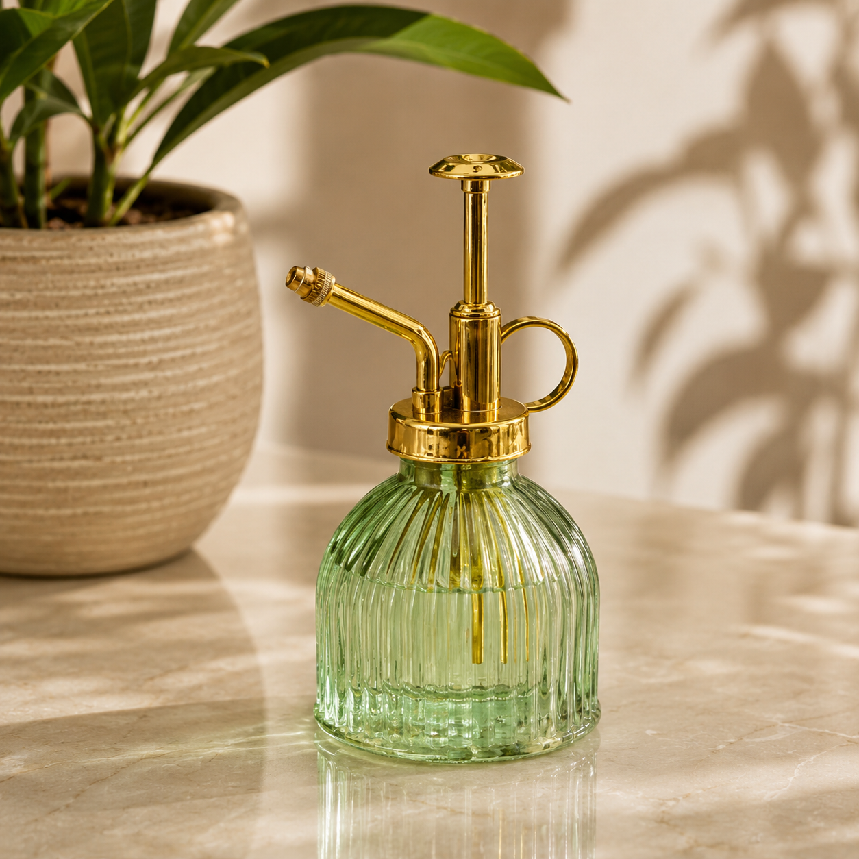 Karaca Home Sally Plant Mister – Green Glass, 153.09.01.7027 1 Karaca Home Sally Plant Mister – Green Glass, 153.09.01.7027
