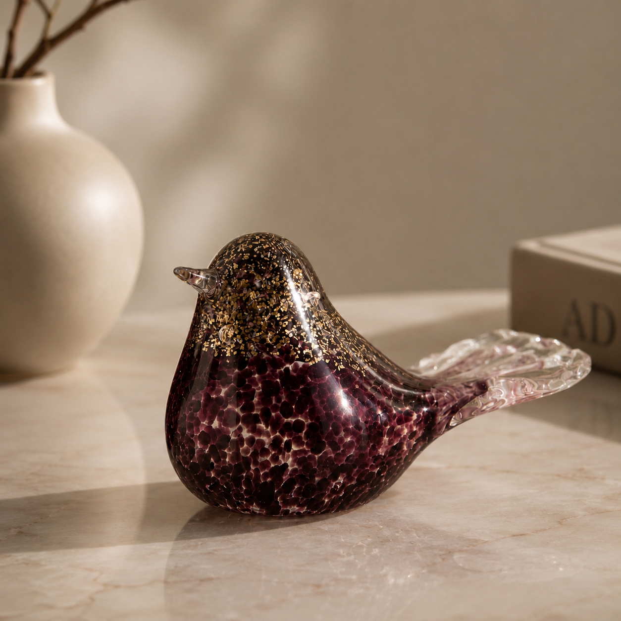 Karaca Home Serena Bird Figurine 9 cm, 153.09.01.8607 1 Karaca Home Serena Bird Figurine 9 cm, 153.09.01.8607