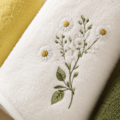 Alternative view of Karaca Home Daisy 3-Piece Embroidered Hand Towel Set, 8680214389119