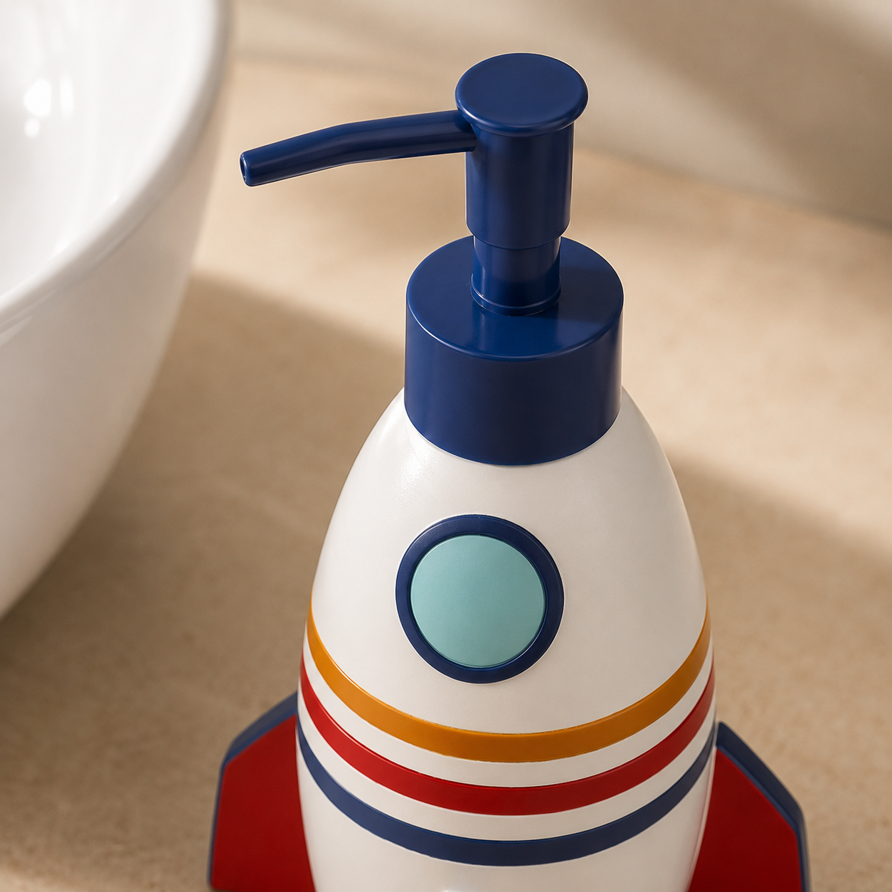Karaca Home Deon Airplane Soap Dispenser 273 ml, 300.22.02.1044 1 Karaca Home Deon Airplane Soap Dispenser 273 ml, 300.22.02.1044