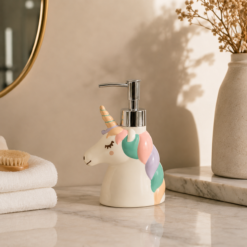 Karaca Home Unicorn Liquid Soap Dispenser 200 ml – Polyresin, 300.21.02.0263
