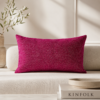 Karaca Home Joyce Plain Fuchsia Cushion 30 x 50 cm, 200.19.01.0478